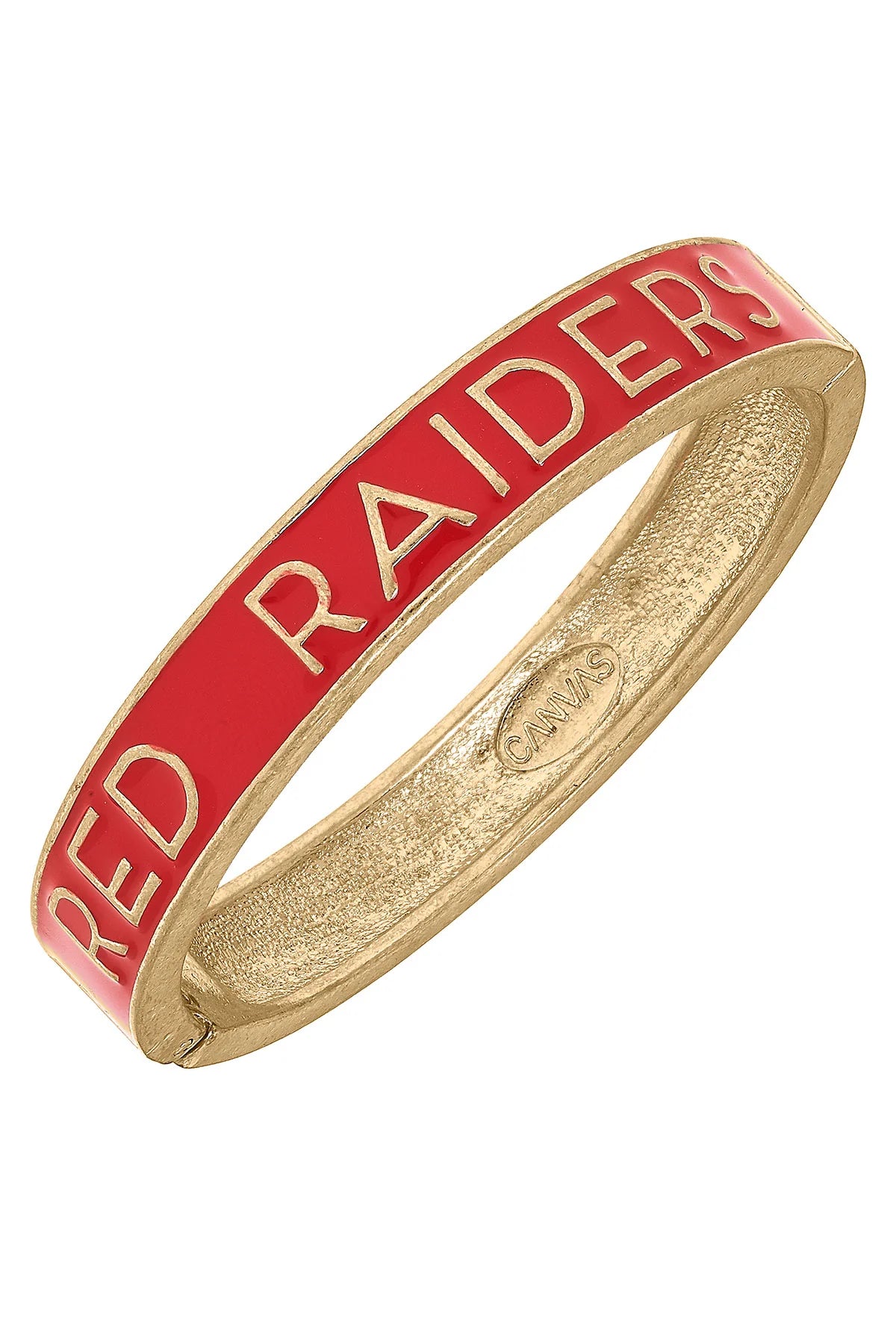 Bracelets- Canvas RAIDERS Enamel Hinge Bangle
