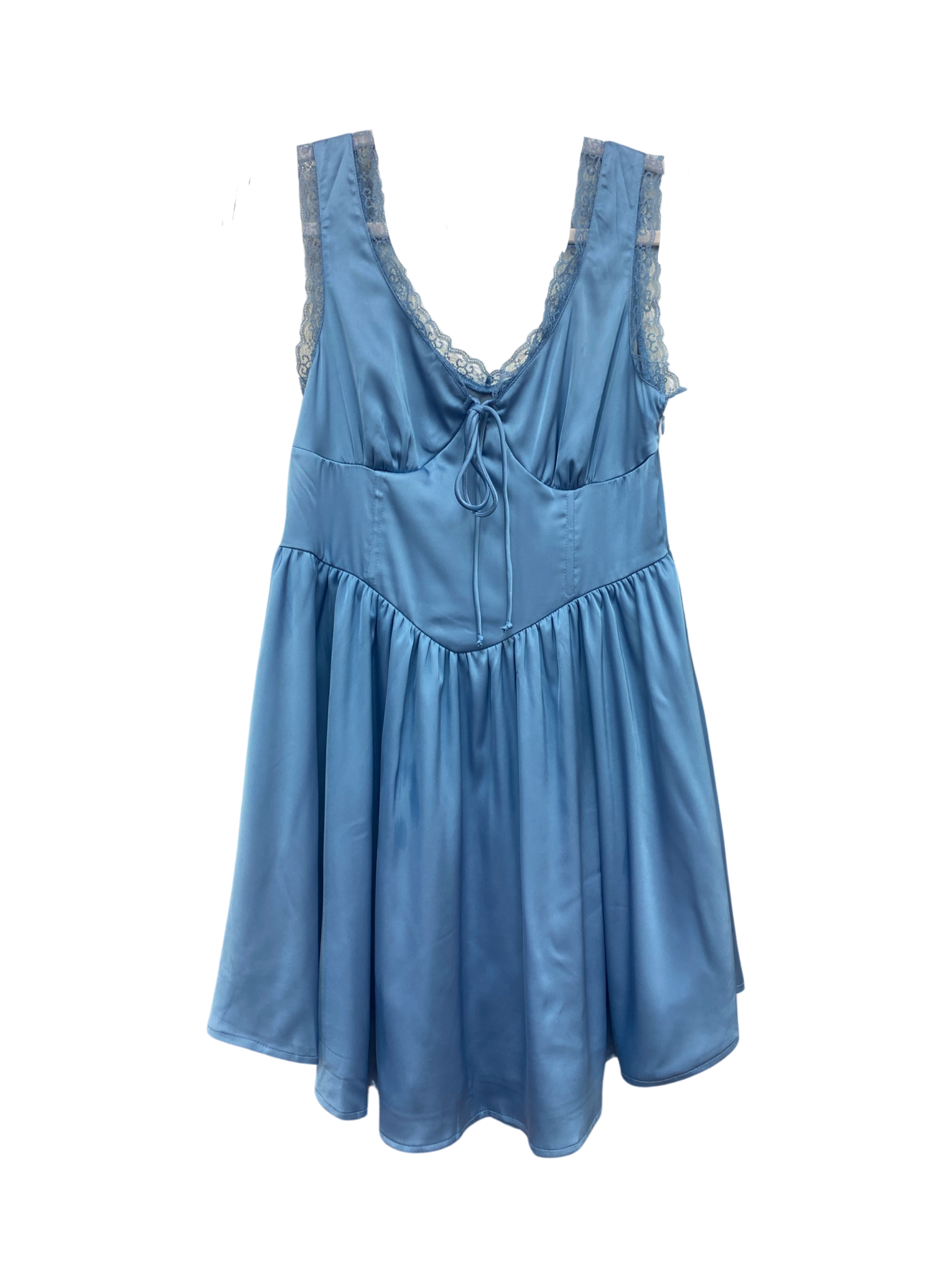 Sky To Moon Corset Mini Dress Large / Tourmaline Sky To Moon Corset Mini Dress Large / Tourmaline