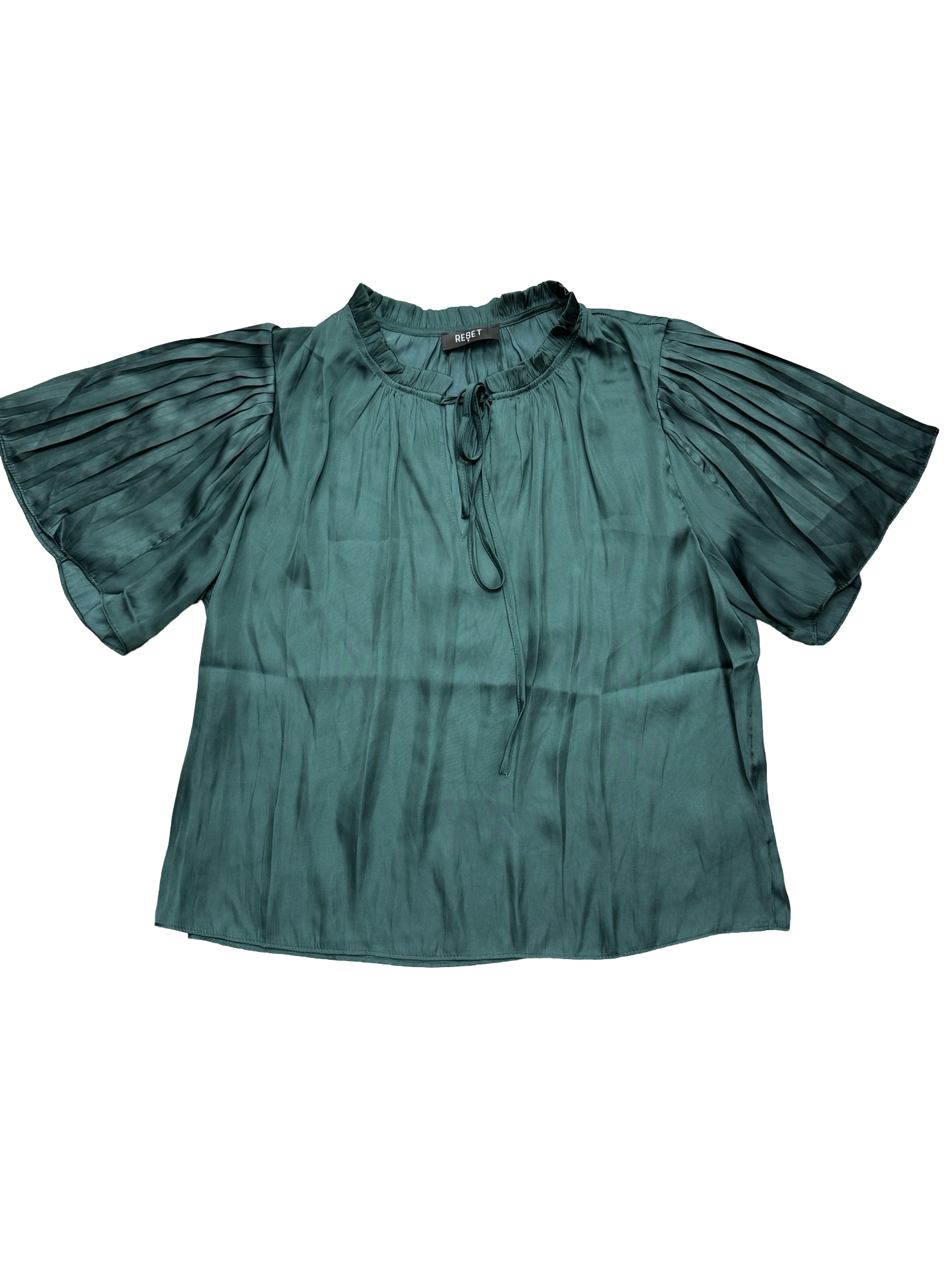 Apparel- Reset by Jane Pleated Short Sleeve Top