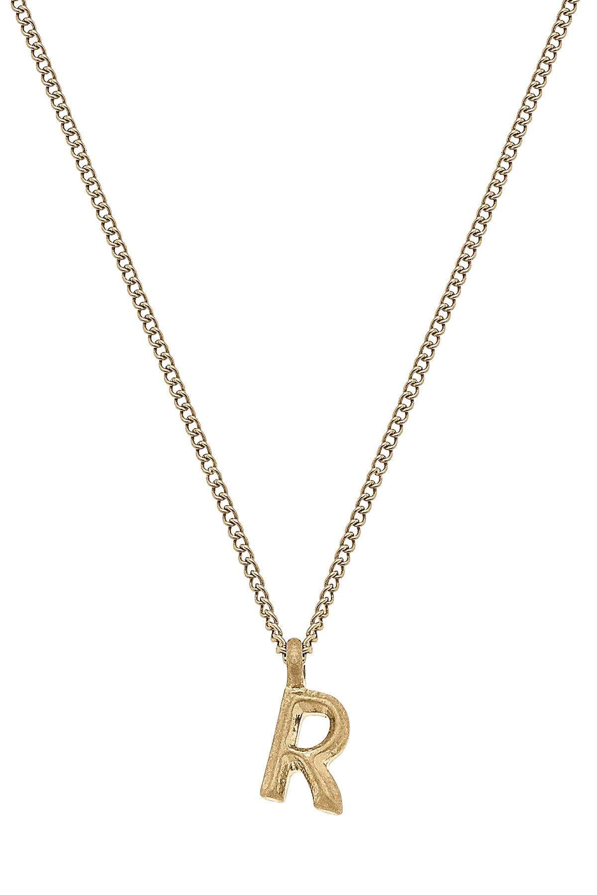 Necklaces- Canvas Initials Necklace