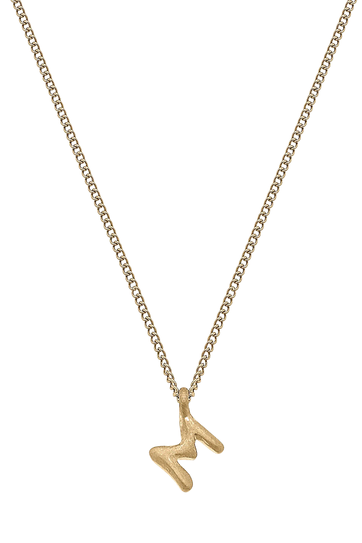 Necklaces- Canvas Initials Necklace