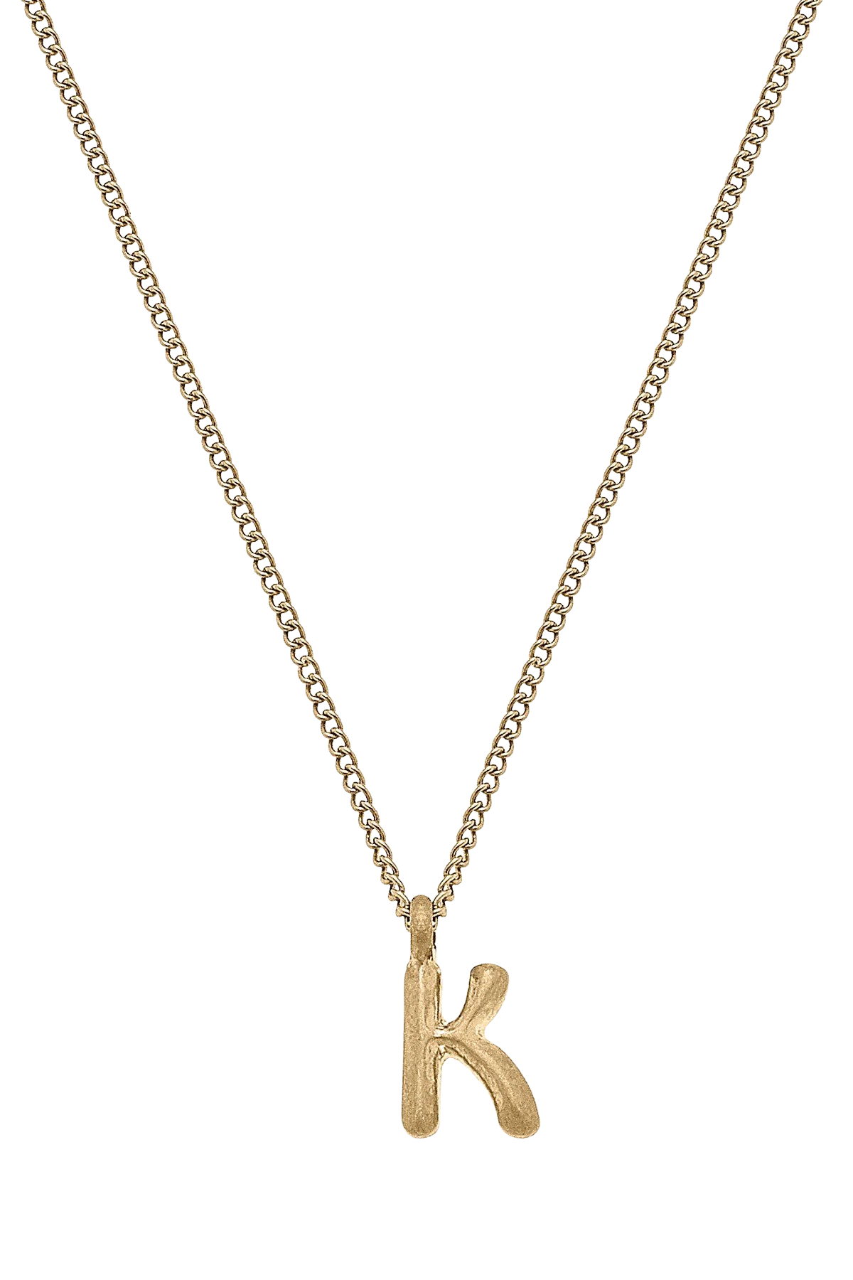Necklaces- Canvas Initials Necklace