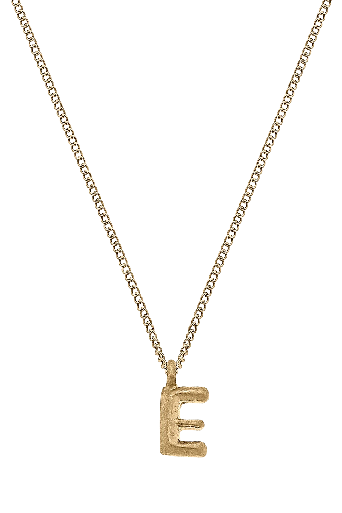 Necklaces- Canvas Initials Necklace