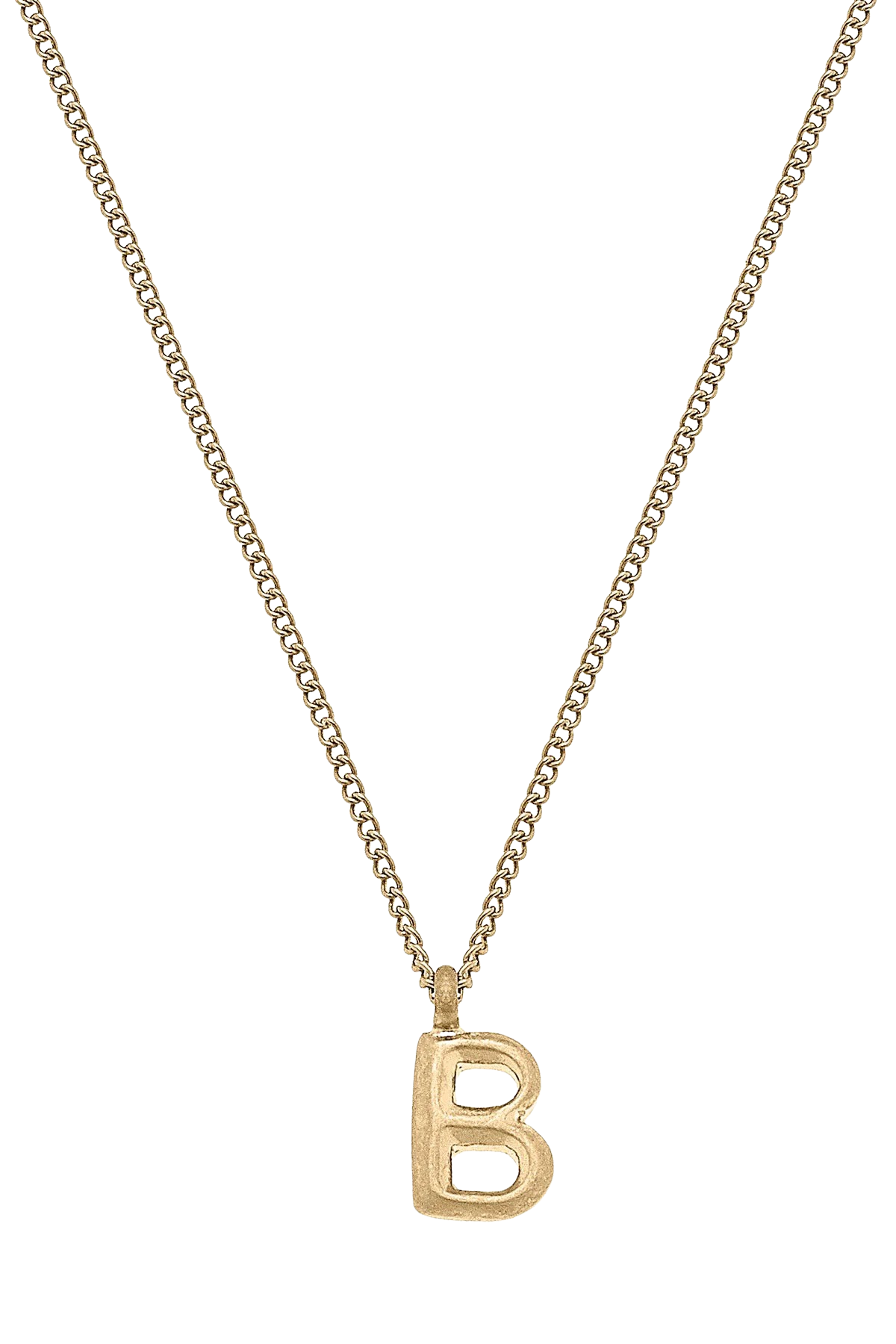 Necklaces- Canvas Initials Necklace