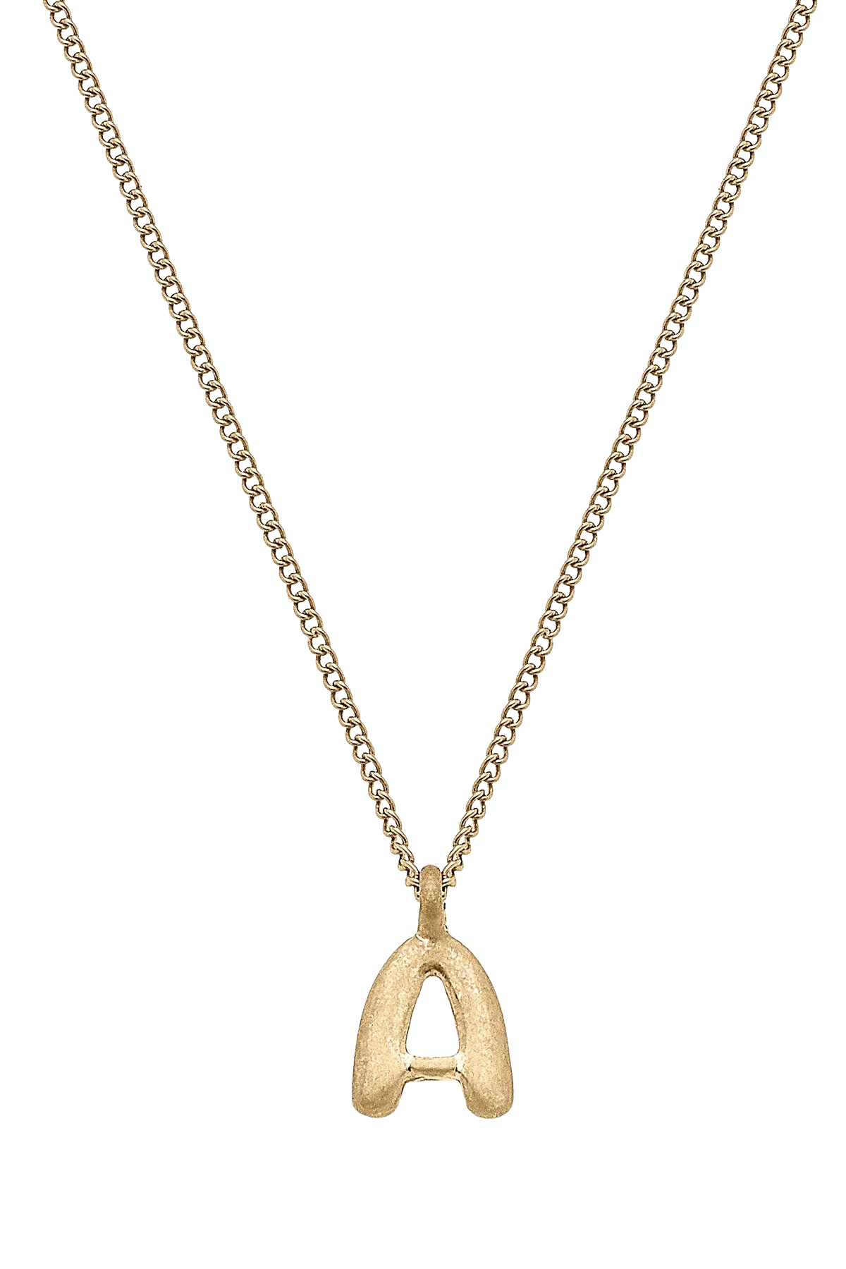 Necklaces- Canvas Initials Necklace