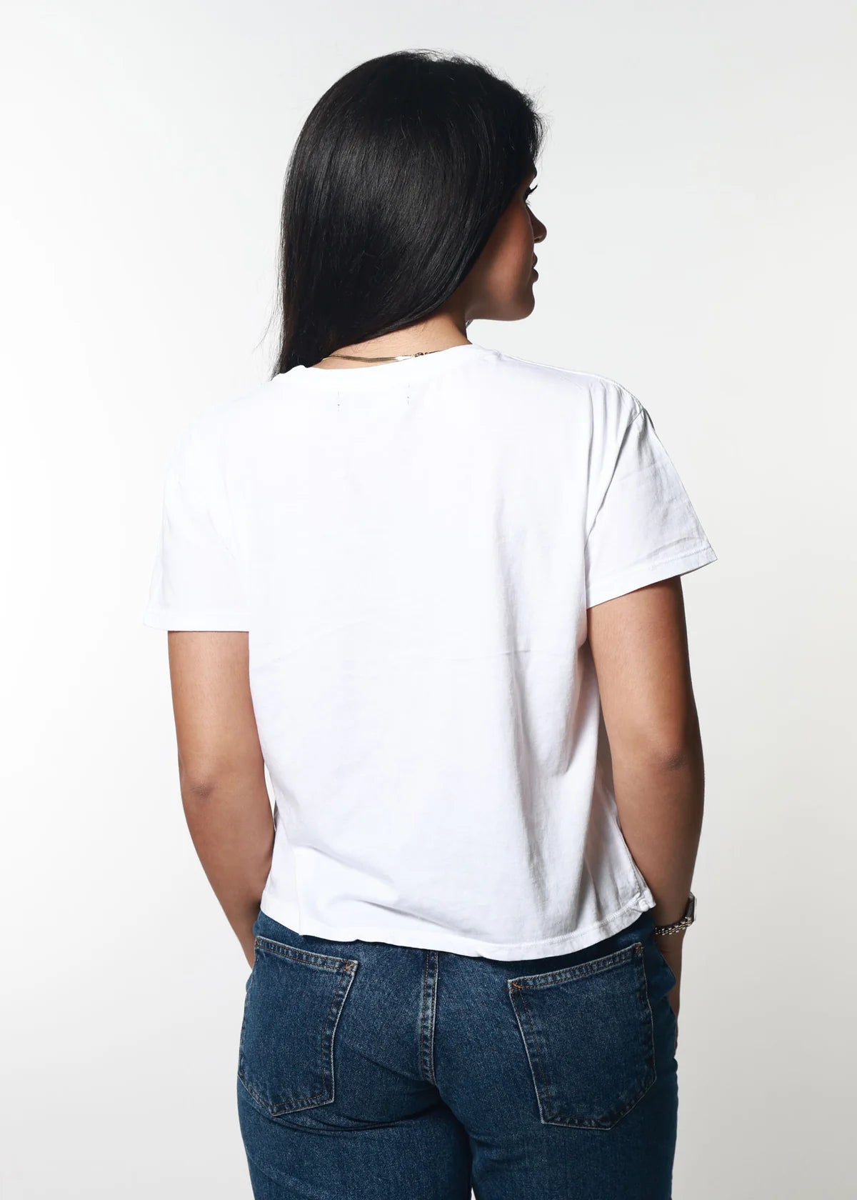Girl Dangerous Basic White Classic Tee
