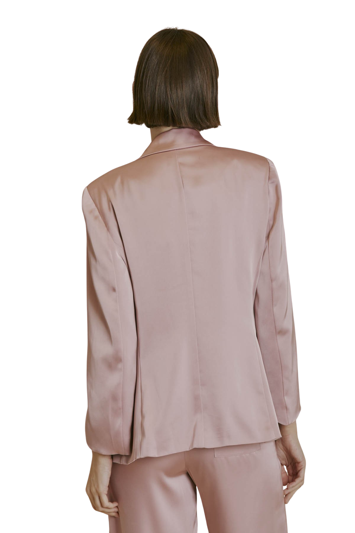 Apparel- Aureum Satin Blazer