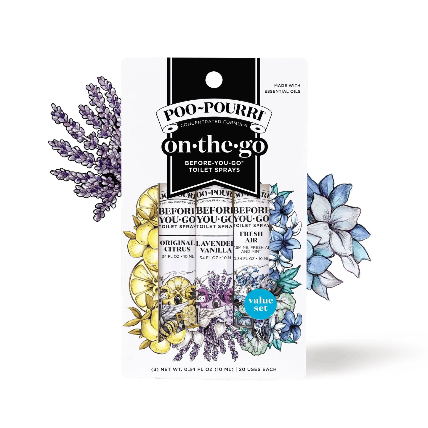 Room Spray- Poo-Pourri On The Go Set