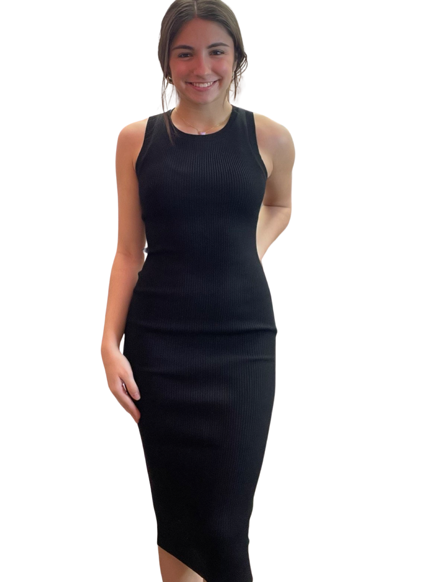 Apparel- The Workshop Ribbed Maxi Dress