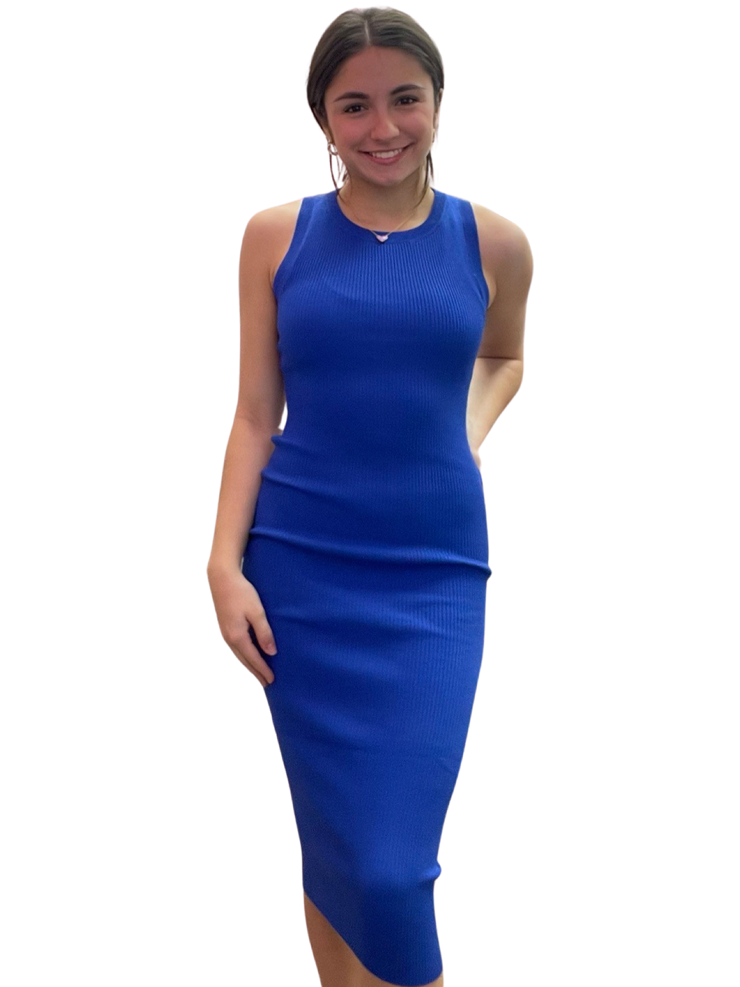 Apparel- The Workshop Ribbed Maxi Dress