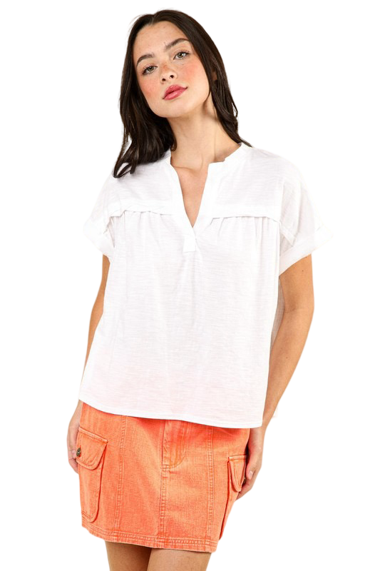 Apparel- Very J V Neck Top