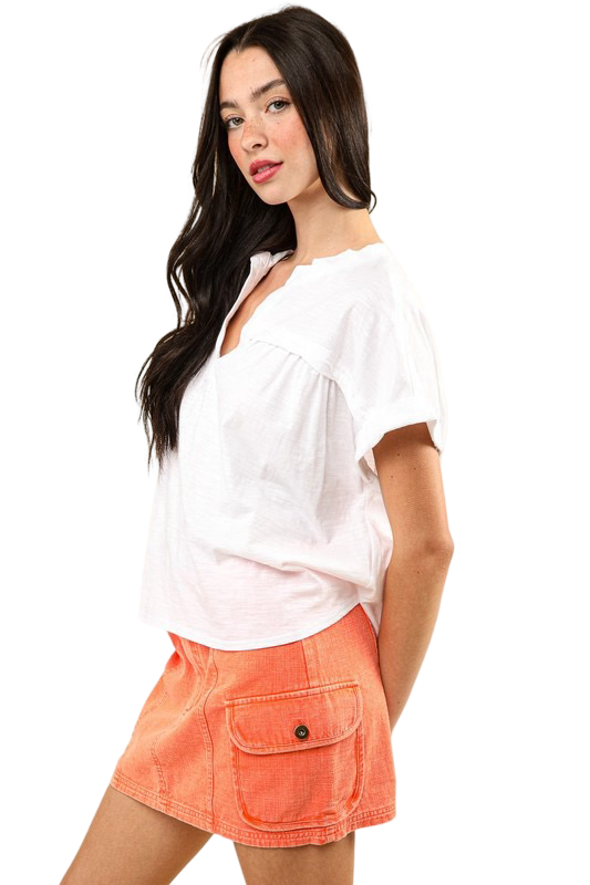 Apparel- Very J V Neck Top