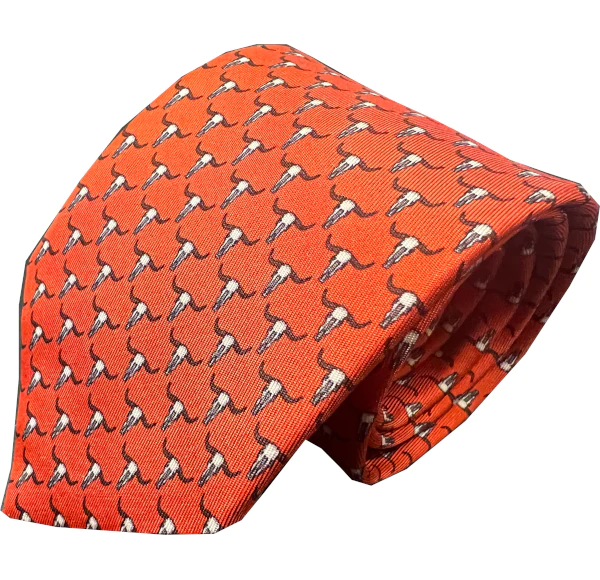 Ties- Lazyjack Press Grab 'Em By The Horns Tie
