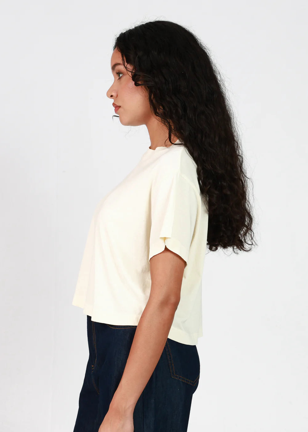 Girl Dangerous Oversized Cropped Tee