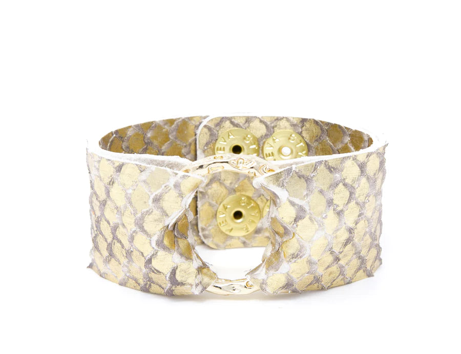 Bracelets- Keva Taylor Leather Cuff