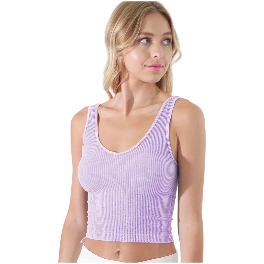 Seamless- Nikibiki Vintage Reversible Crop Top