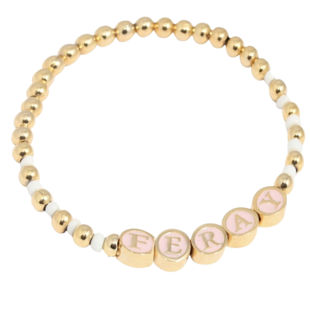 Bracelets- The Crowns Bespoke Gold Beaded Bracelets