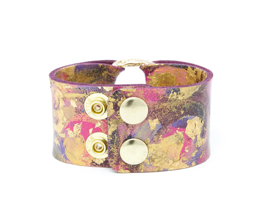 Bracelets- Keva Margaret Ann Leather Cuff