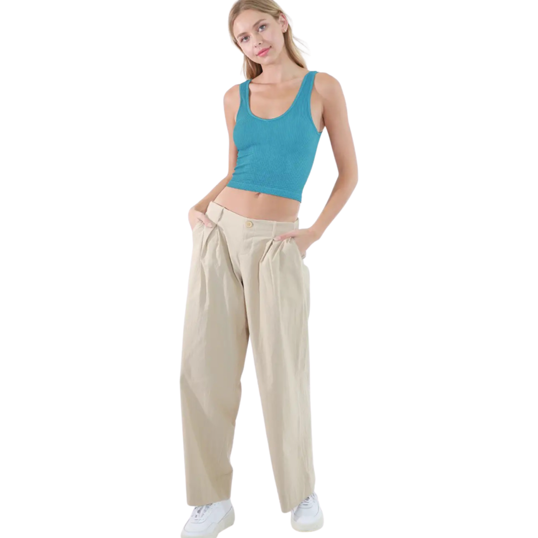 Seamless- Nikibiki Vintage Reversible Crop Top