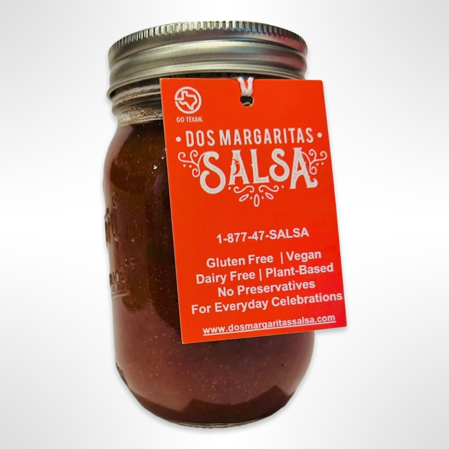 Snacks- Dos Margaritas Salsa Case Pioneer 16 oz Jar