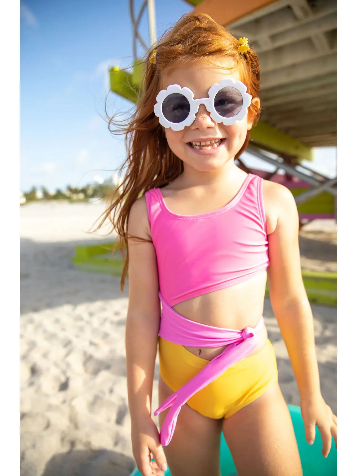 Girls- Blueberry Bay Sundance Breeze Swimsuit Swimwear