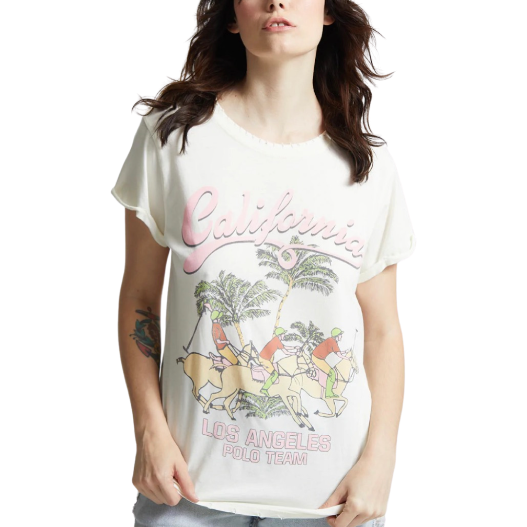 Apparel- Recycled Karma Los Angeles Polo Team Tee