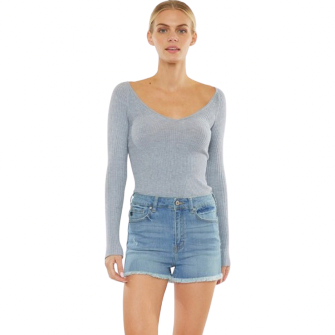 Apparel- Kan Can High Rise Denim Shorts