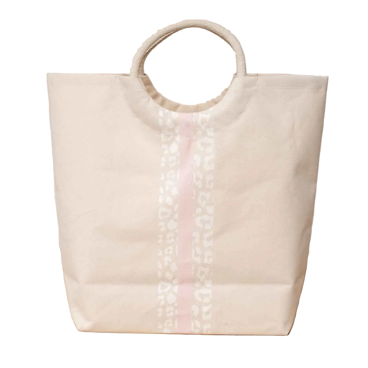 The Royal Standard Leopard Stripe Shore Tote Bag