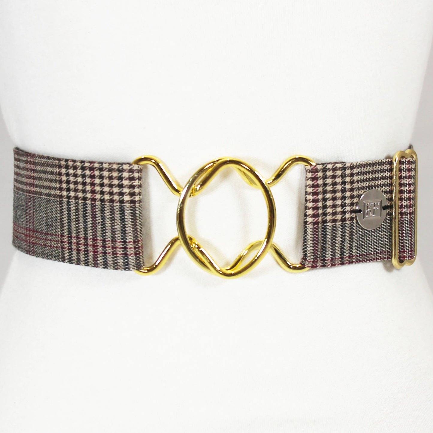 Belts- KF Clothing Tartan - Brown