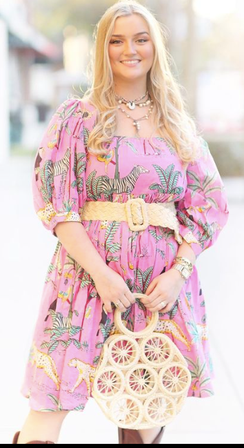 Apparel- Darlington Isle Pink Cayman Dress