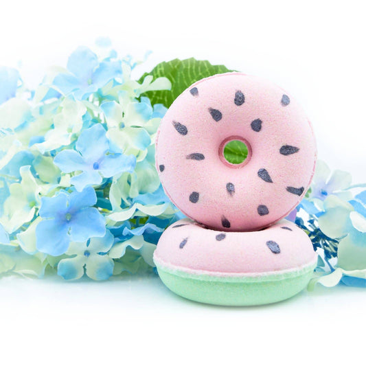 Body- Luxiny Watermelon Donut Bath Bomb