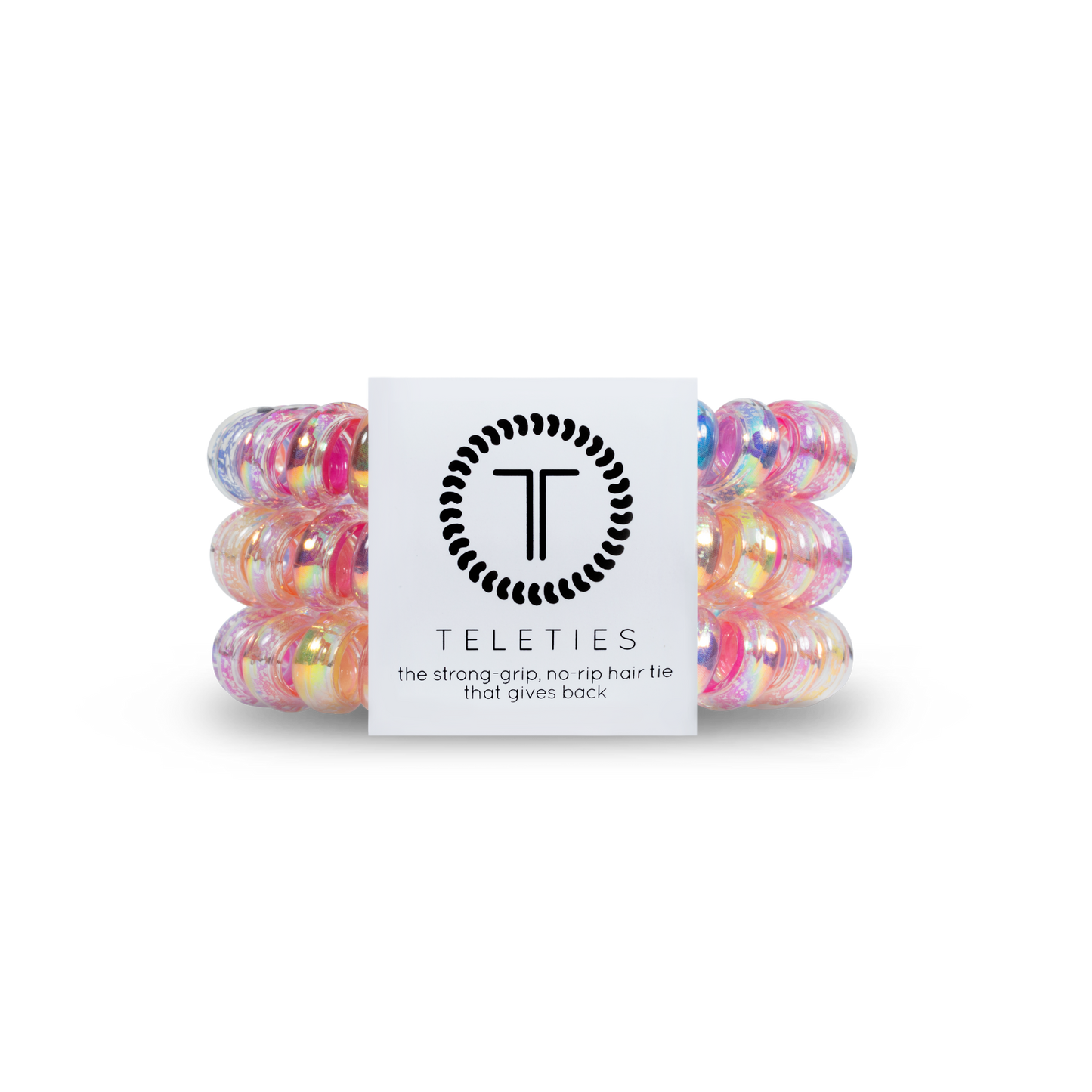 Hair- Teleties Hair Ties Eat Glitter for Breakfast - Large