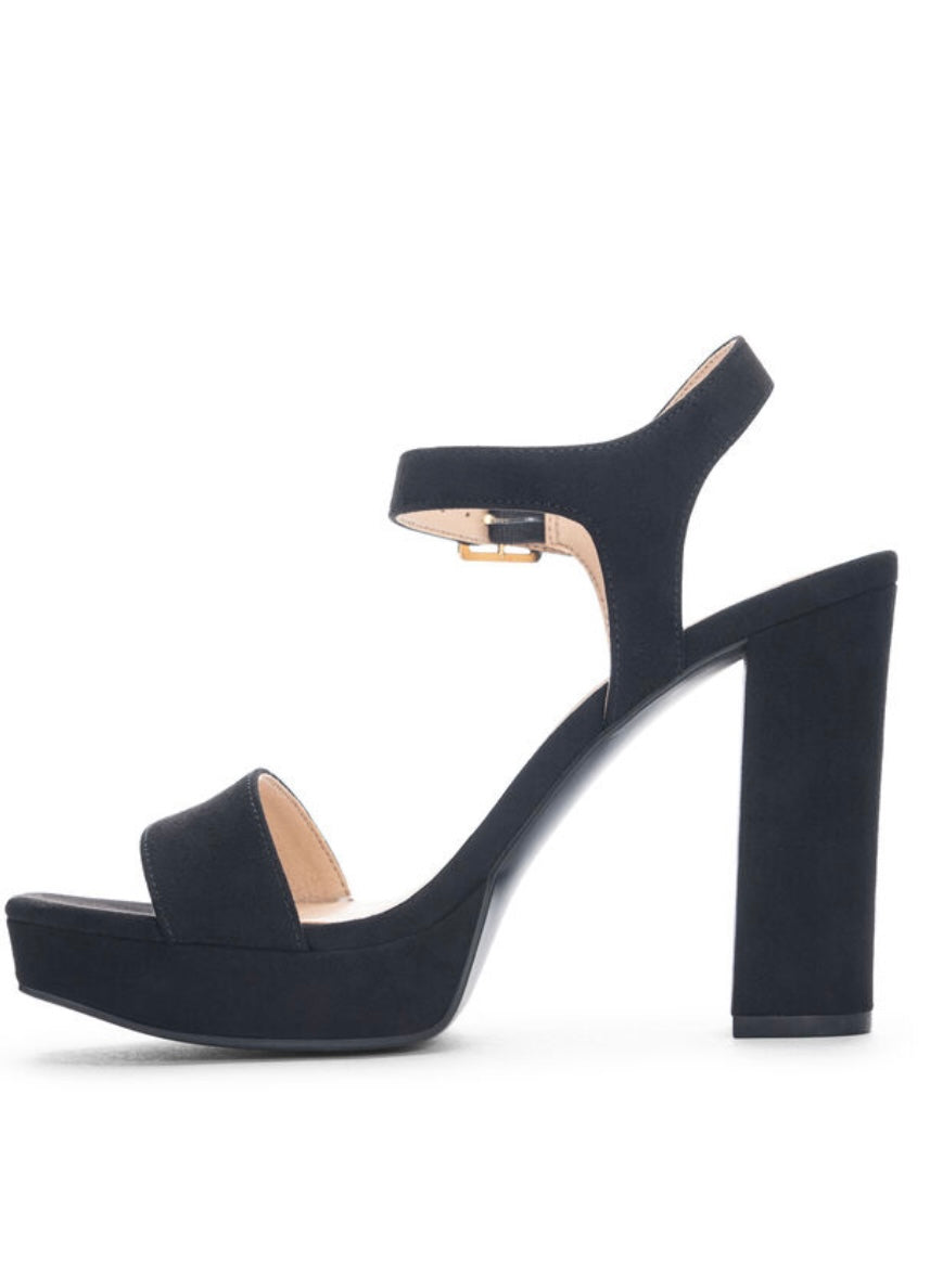 Shoes- Chinese Laundry Alanah Heels in Black