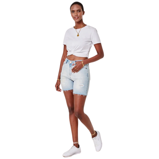 Apparel- Lola Jeans Liana High Rise Denim Shorts