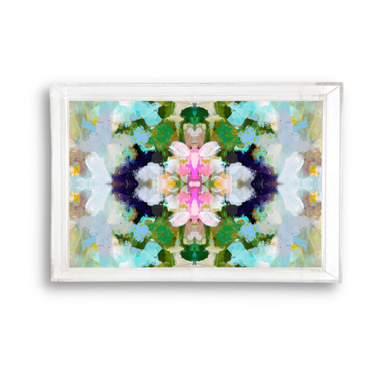 M&E Home Collection- Tart By Taylor Nantucket Bloom/ Laura Park+ Tart Small Tray