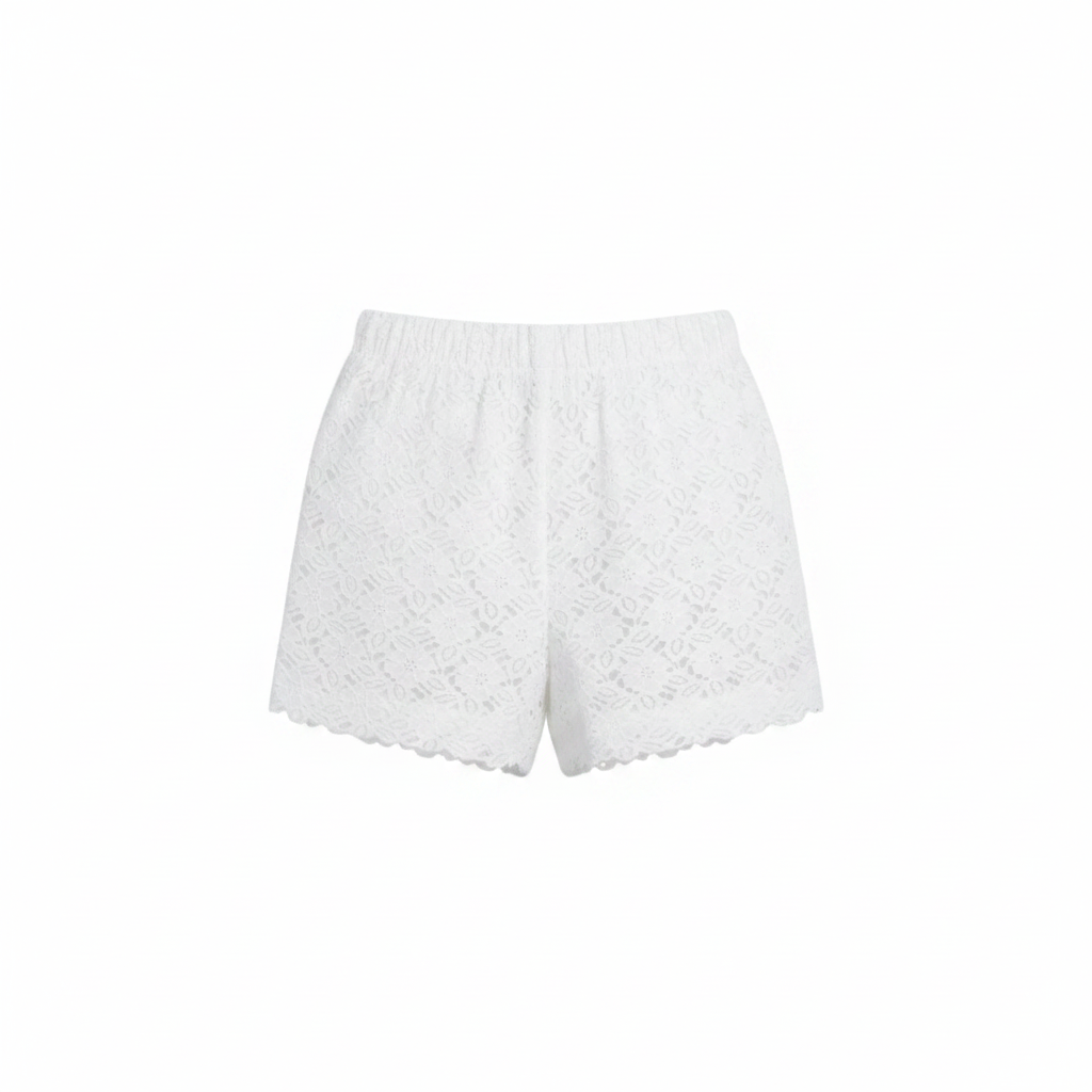 Molly Bracken High Waisted Lace Shorts
