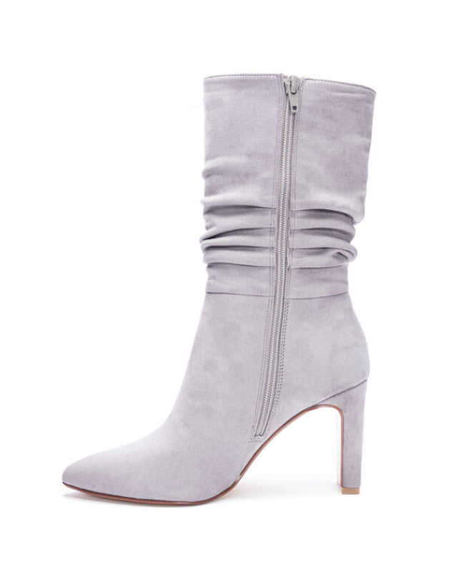Boots- Chinese Laundry Kipper Bootie Gray