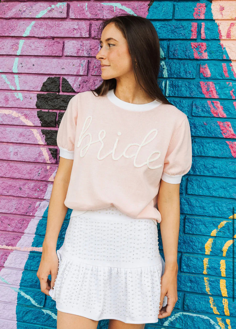 Apparel- Queen of Sparkles Bride Glitter Sweatshirt