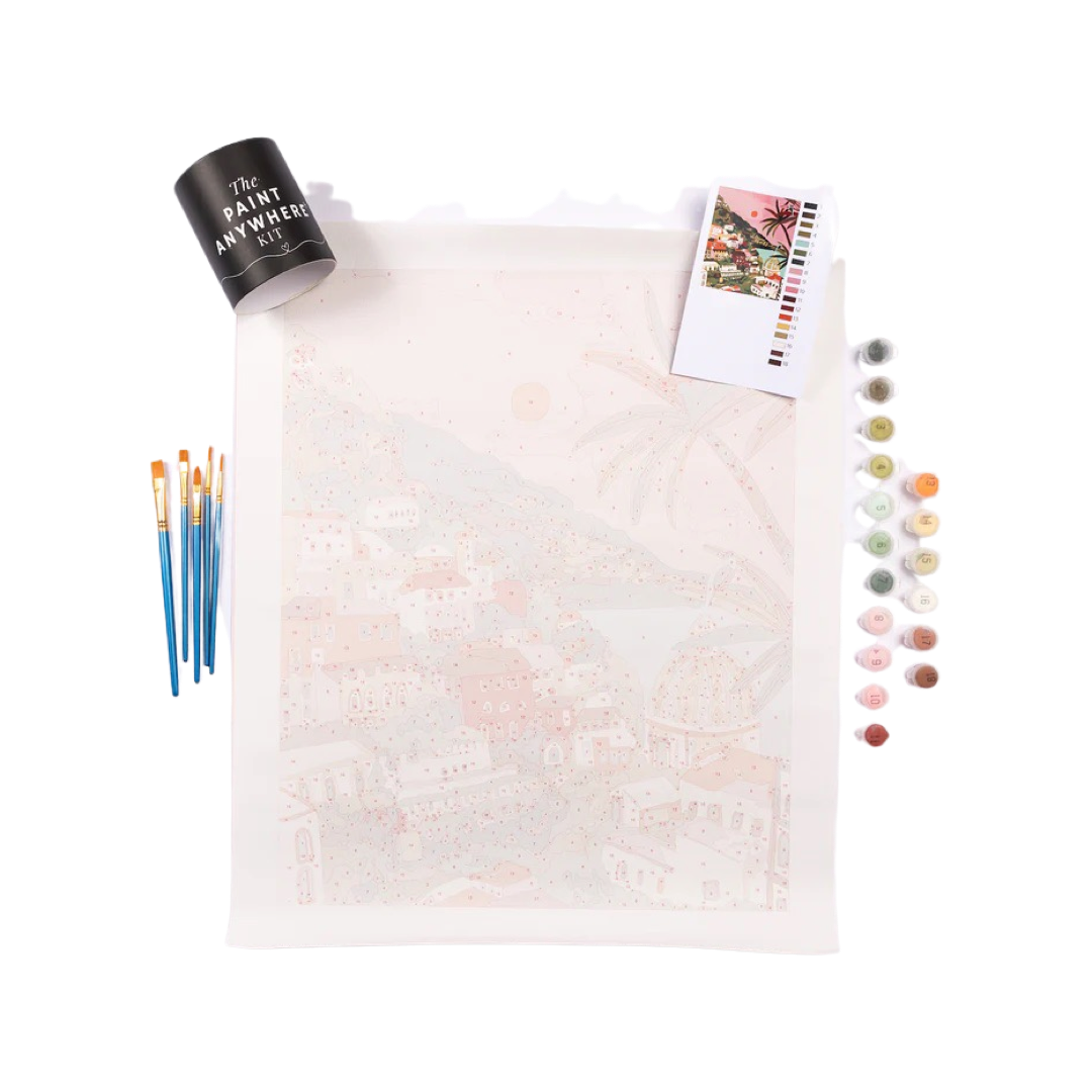 Home- Let’s Paint Anywhere Painting Kits- Amalfi Sunset
