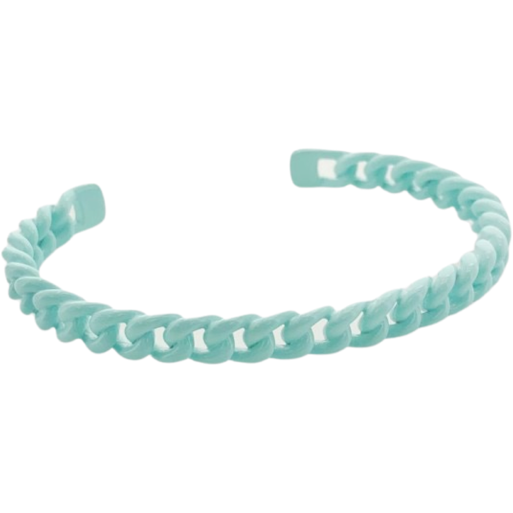 Bracelets- M&E Bling Curb Chain Cuffs