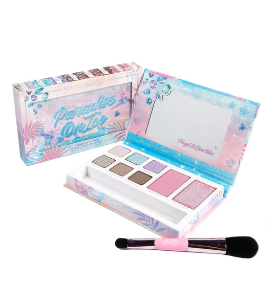 Face- Petite N Pretty Paradise On Ice Eyes And Cheeks Palette