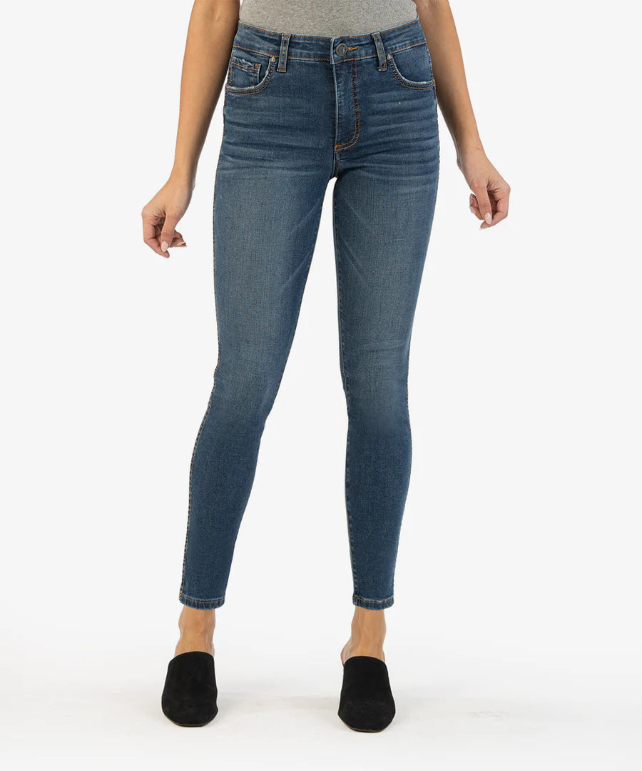 Apparel- Kut From The Kloth Connie High Rise Fab AB Ankle Skinny