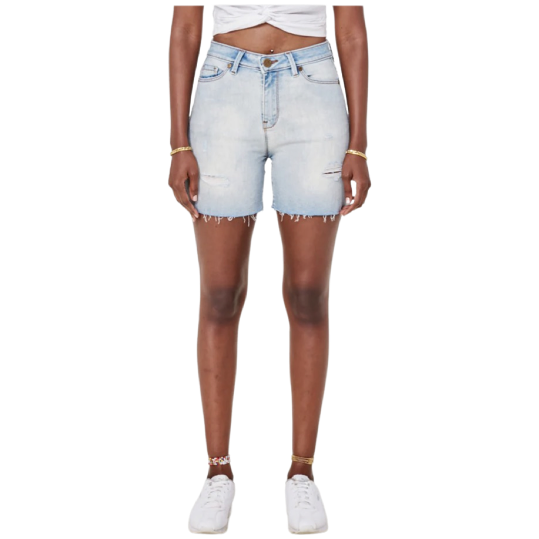 Apparel- Lola Jeans Liana High Rise Denim Shorts