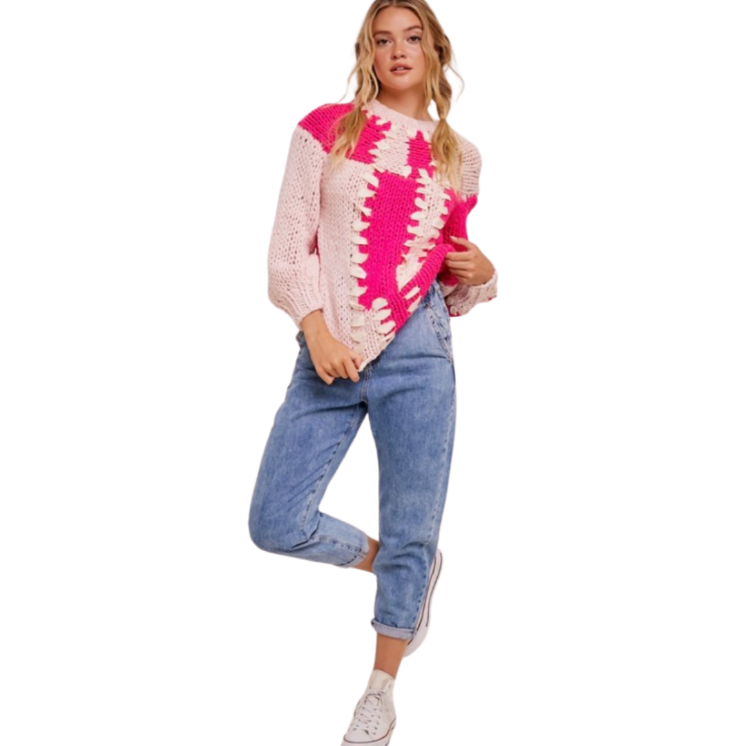 Listicle striped sweater on sale