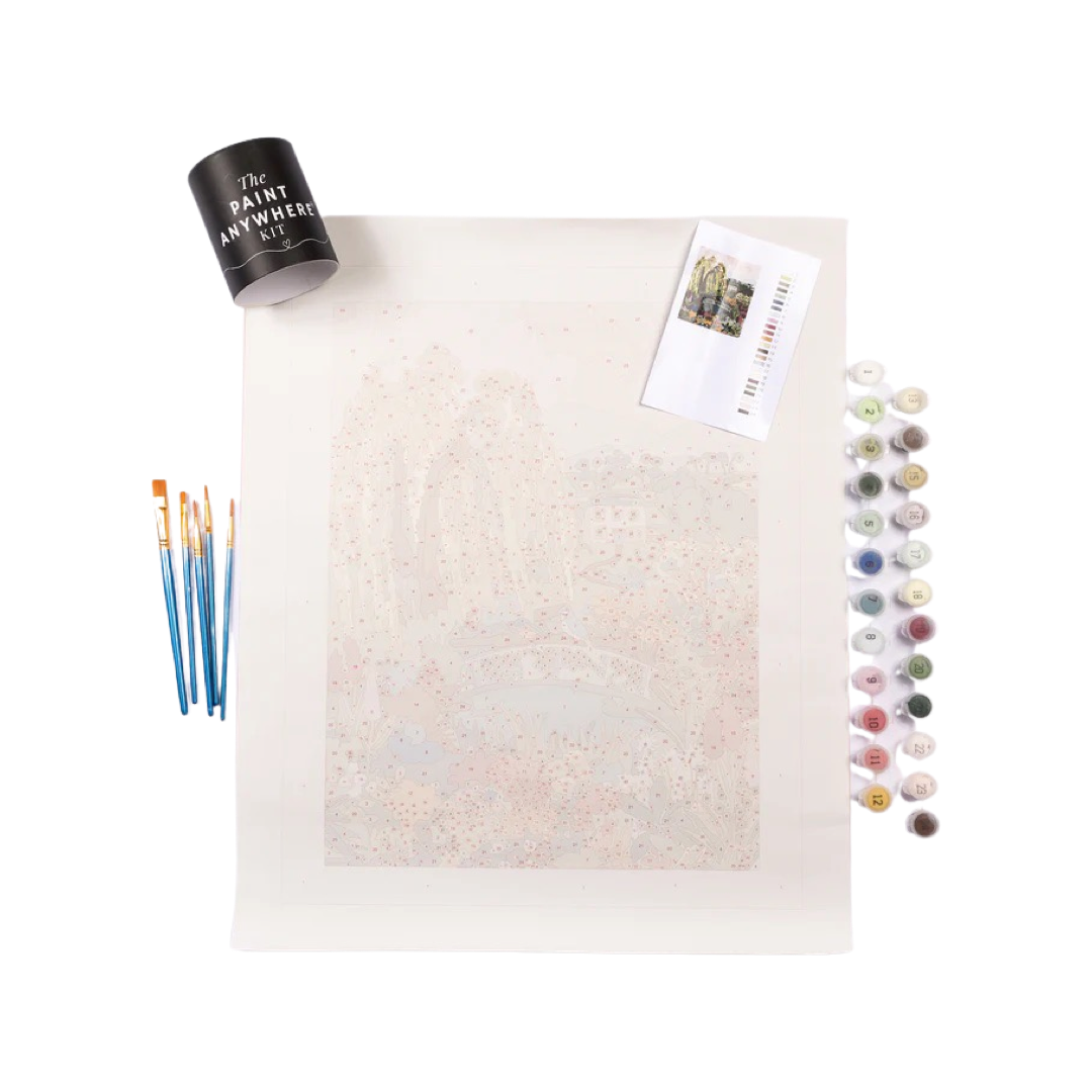 Home- Let’s Paint Anywhere Painting Kits- Spring Flower Garden