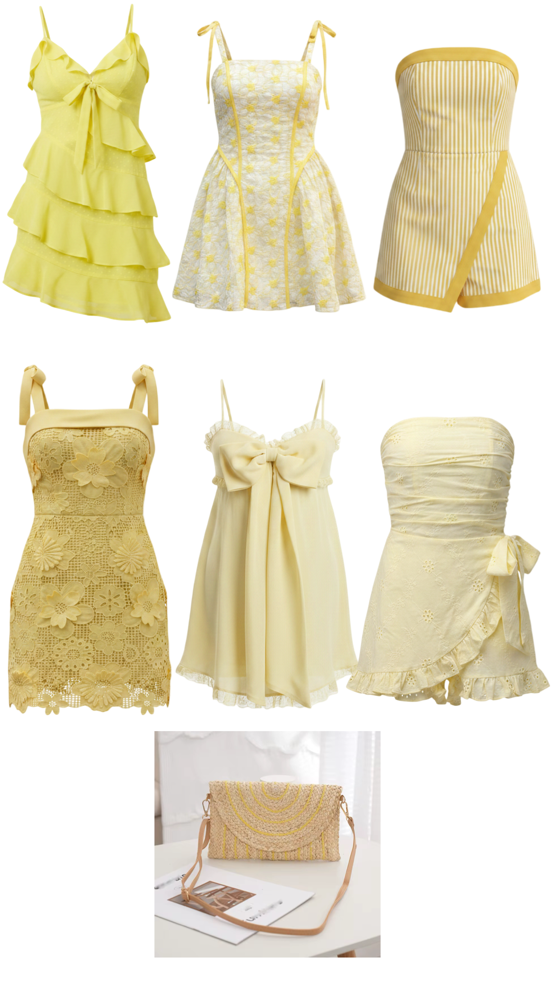 Yellow Is One of Summer’s Hottest Color Trends- From sunny minis to bold statement looks, yellow is stealing the spotlight this season at Milla And Ella