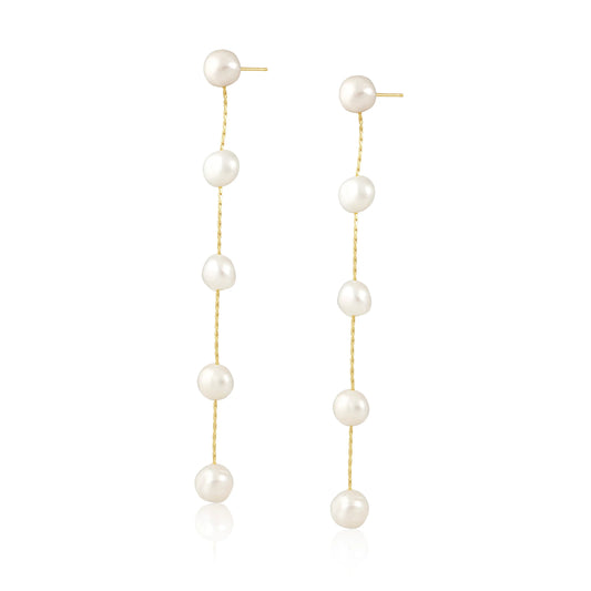 Earrings- Sahira Valentina Pearl Drop Earrings