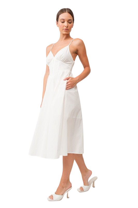 Apparel- Papermoon Melanie Corset Midi