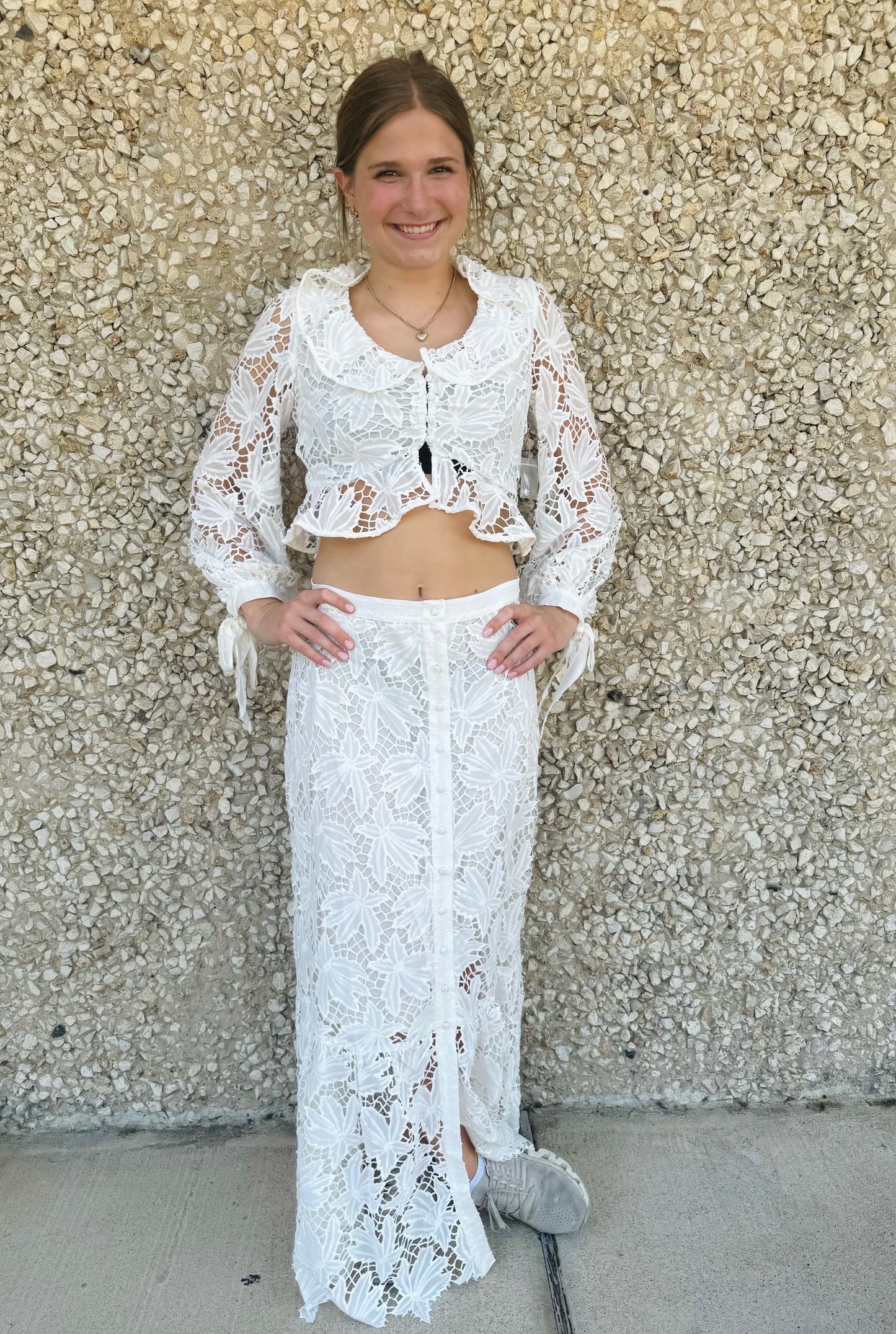 Apparel- Btfl-Life Delphine Lace Maxi Skirt