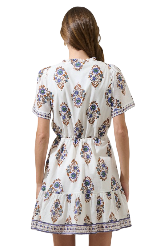 Sugarlips Rennie Floral Warna Shift Mini Dress